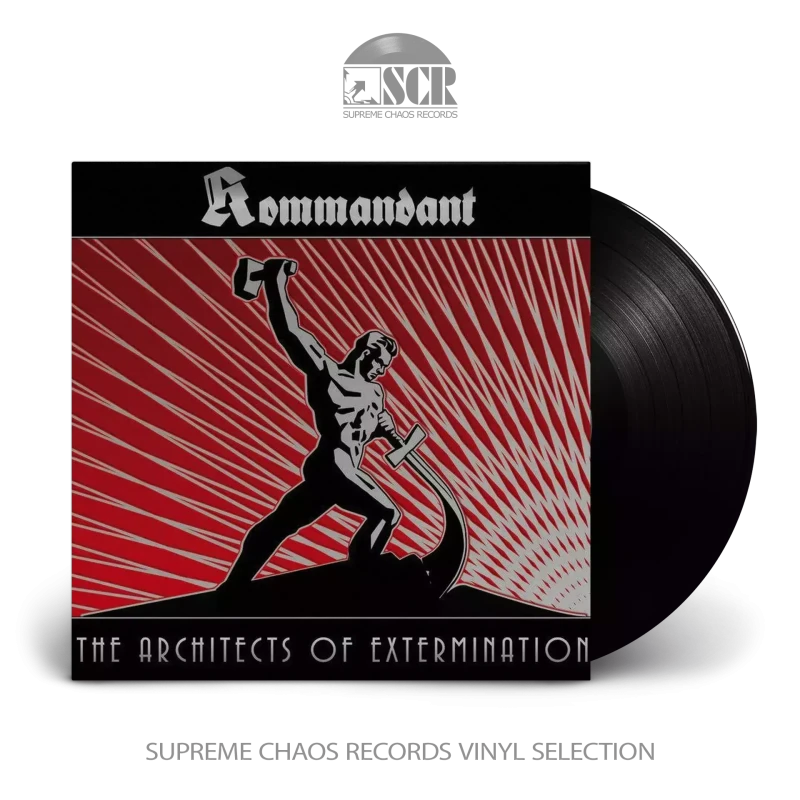Kommandant · The Architects Of Extermination | Black LP