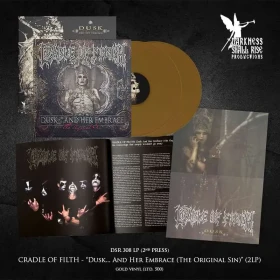 CRADLE OF FILTH · Dusk And Her Embrace (The Original Sin) | GOLD 2LP (Gothic Metal/Black Metal Vinyl) · Picture 2
