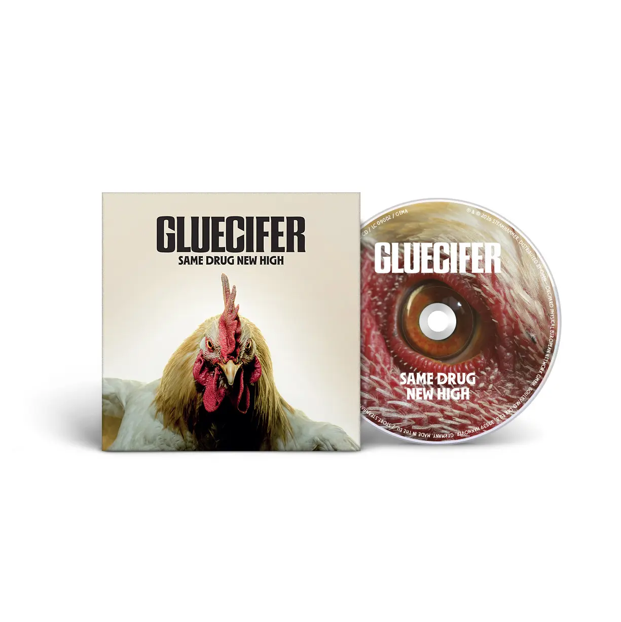 GLUECIFER · Same Drug New High | DIGIPAK CD (Hard Rock CDs) · Picture 2