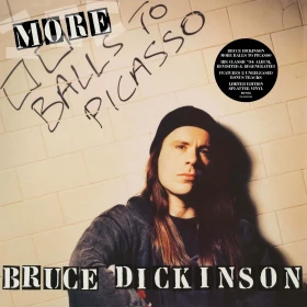 BRUCE DICKINSON · More Balls to Picasso | WHITE/BLUE SPLATTER 2LP (Heavy Metal Vinyl) · Picture 1