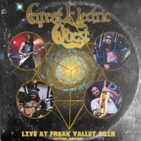 THE GREAT ELECTRIC QUEST · Live At Freak Valley 2019 | BLACK LP (Stoner Rock/Hard Rock/Classic Rock Vinyl) · Picture 1