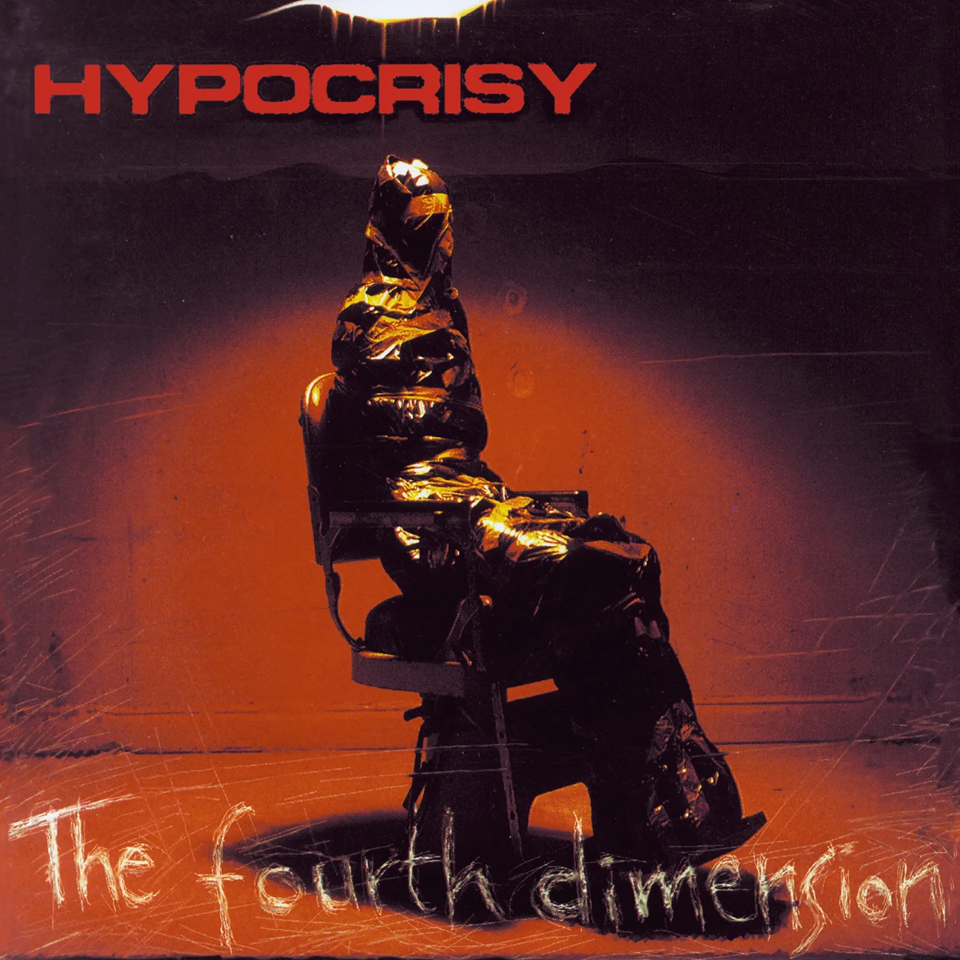 HYPOCRISY · The Fourth Dimension | TRANSPARENT ORANGE 2LP (Death Metal Vinyl) · Picture 1