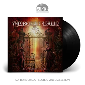 AMBERIAN DAWN · Temptation's Gates | BLACK LP (Symphonic Metal Vinyl)