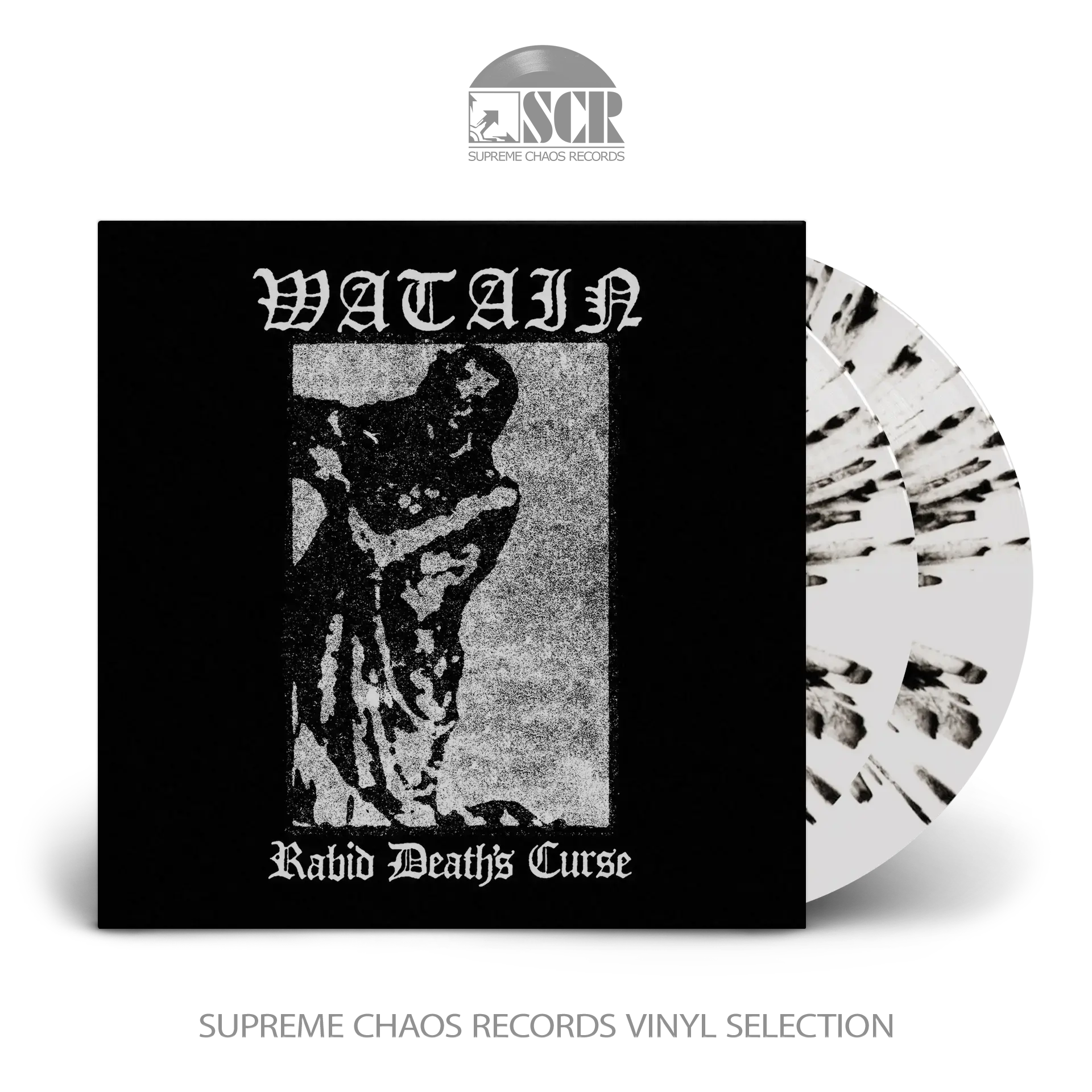 WATAIN · Rabid Death's Curse | WHITE/BLACK SPLATTER 2LP (Black Metal Vinyl)