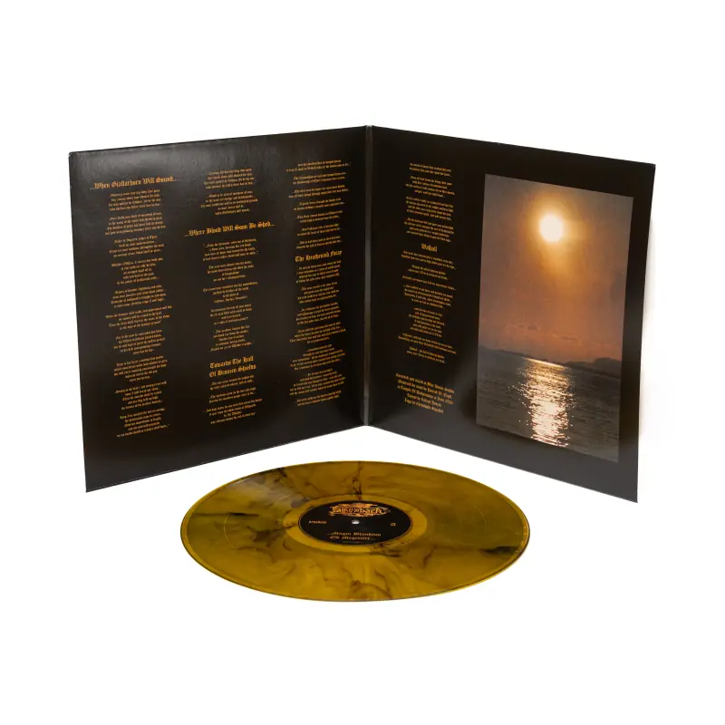 FALKENBACH · ...Magni Blandinn Ok Megintíri... | YELLOW/BLACK MARBLED LP (Black Metal/Folk Vinyl) · Picture 1