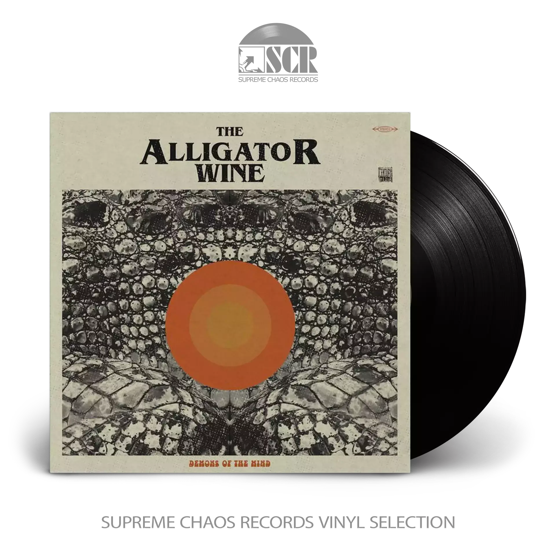 THE ALLIGATOR WINE · Demons Of The Mind | BLACK LP (Hard Rock Vinyl)