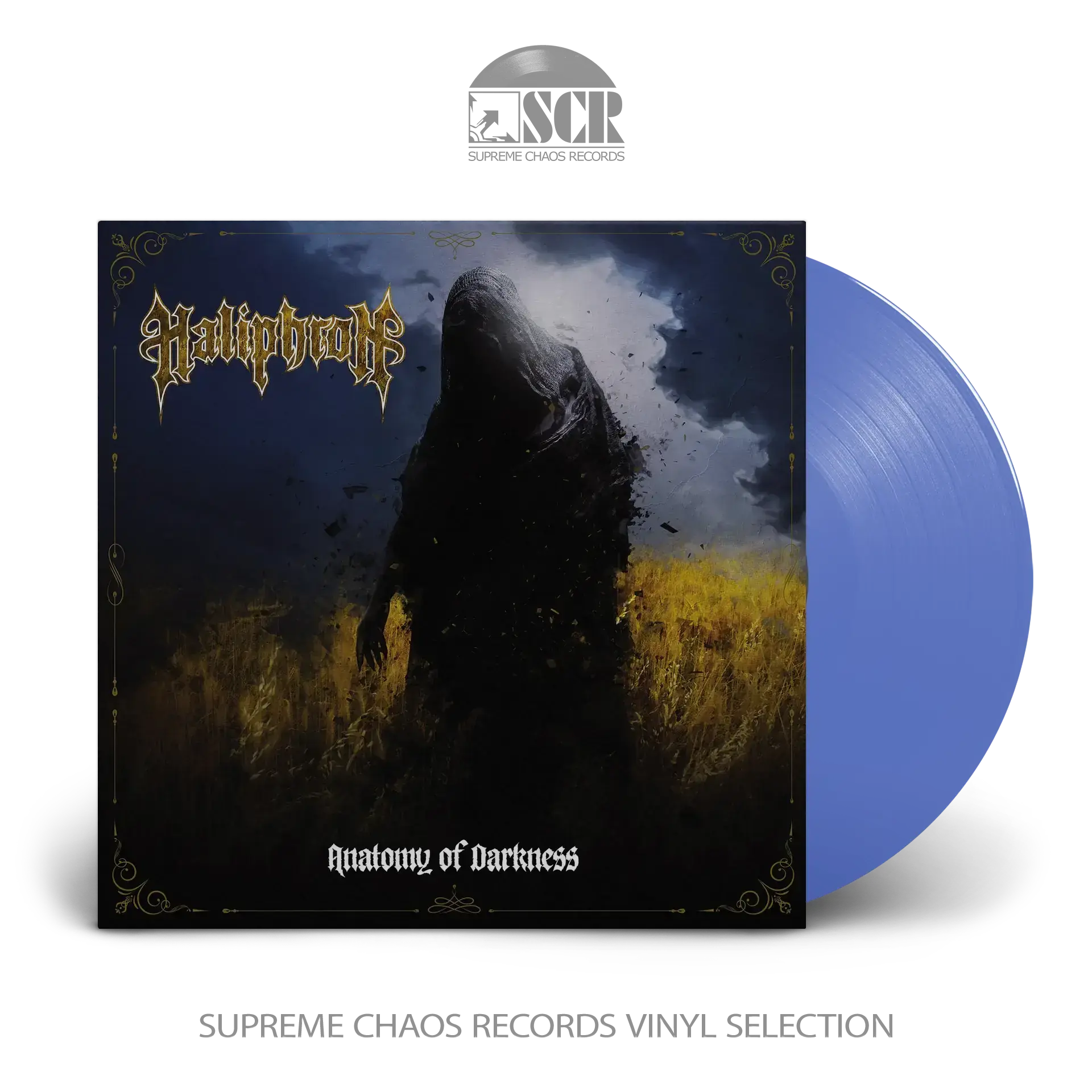 HALIPHRON - Anatomy Of Darkness · BLUE LP (Symphonic Death Metal Vinyl)