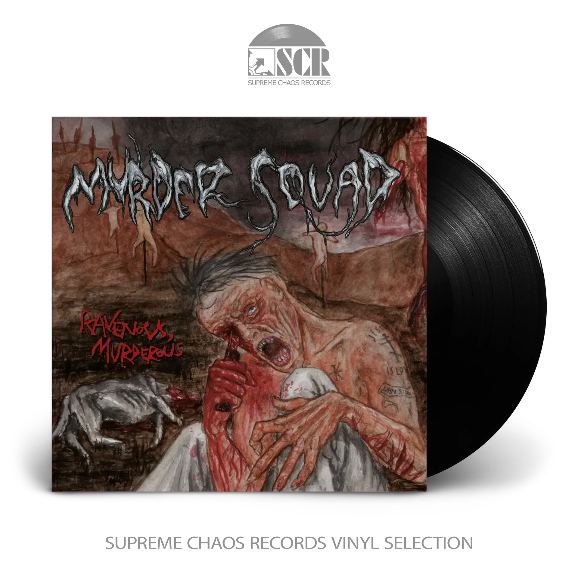 MURDER SQUAD · Ravenous Murderous | BLACK LP (Death Metal Vinyl)