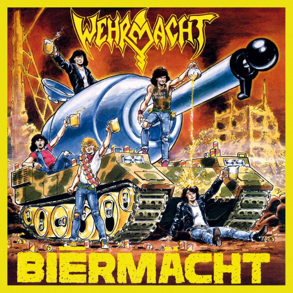 WEHRMACHT · Biermächt | YELLOW TAPE CASS (Thrash Metal Tapes)