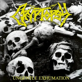 CRYPTOPSY · Ungentle Exhumation | BLACK LP (Progressive Metal/Technical Death Metal/Grindcore Vinyl) · Picture 1