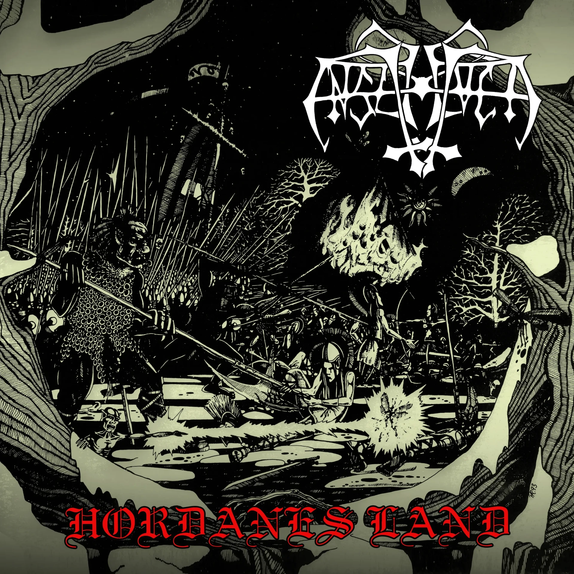 ENSLAVED · 	Ton Leidsla I - Hordanes Land | PICTURE LP (Black Metal Vinyl)