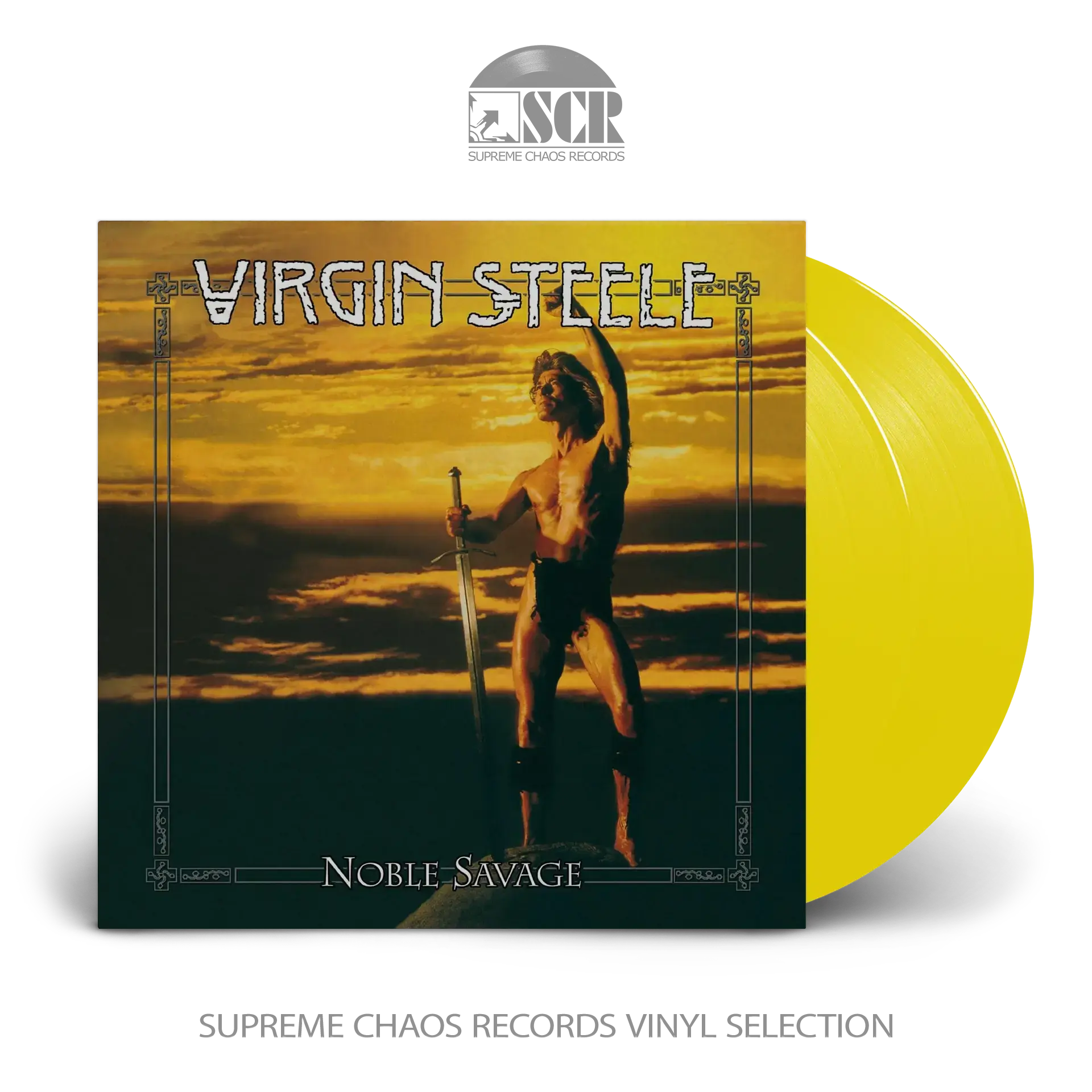 VIRGIN STEELE · Noble Savage | RE-RELEASE 2-LP DLP (Heavy Metal Vinyl)