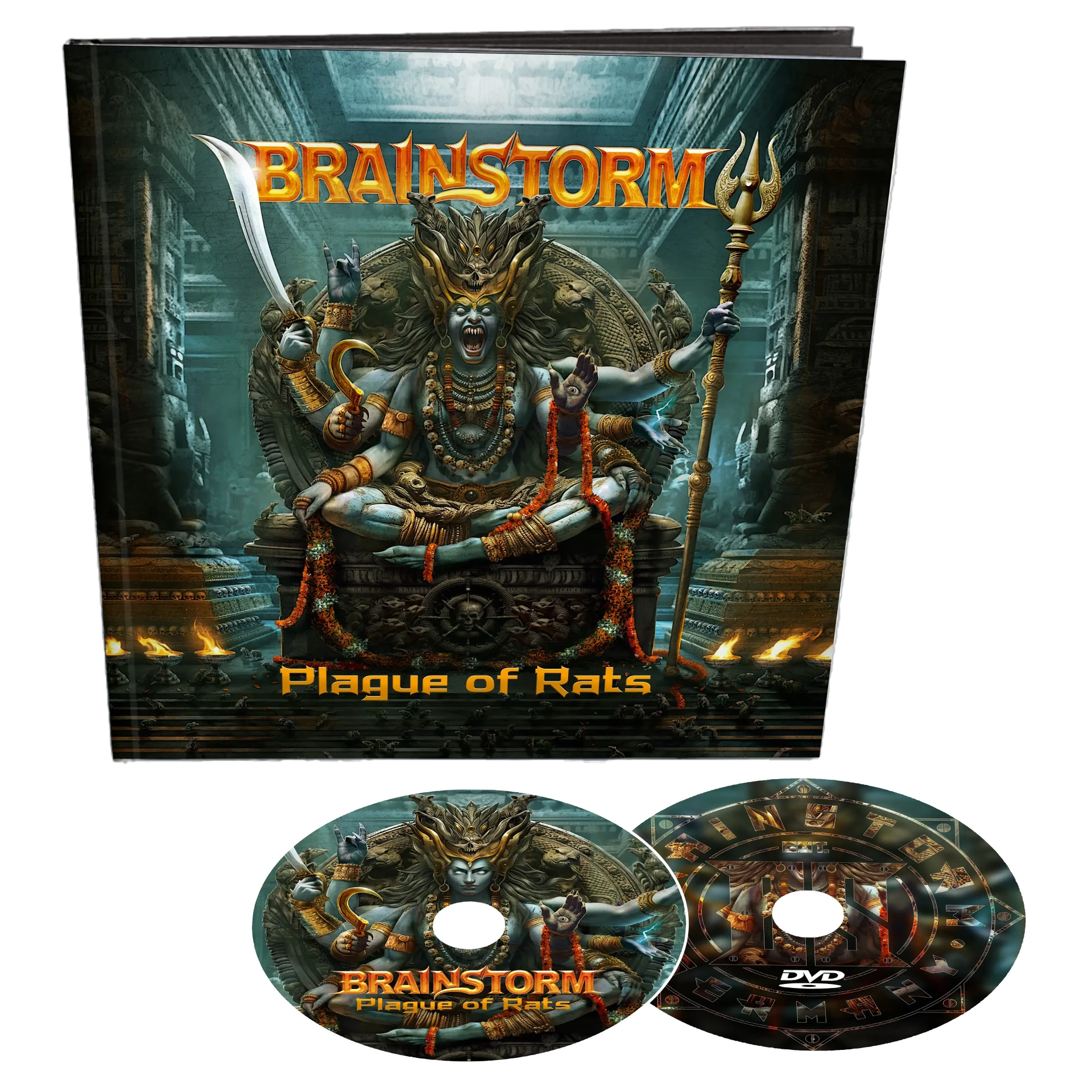 BRAINSTORM · Plague Of Rats | CD/DVD EARBOOK (Power Metal CDs)