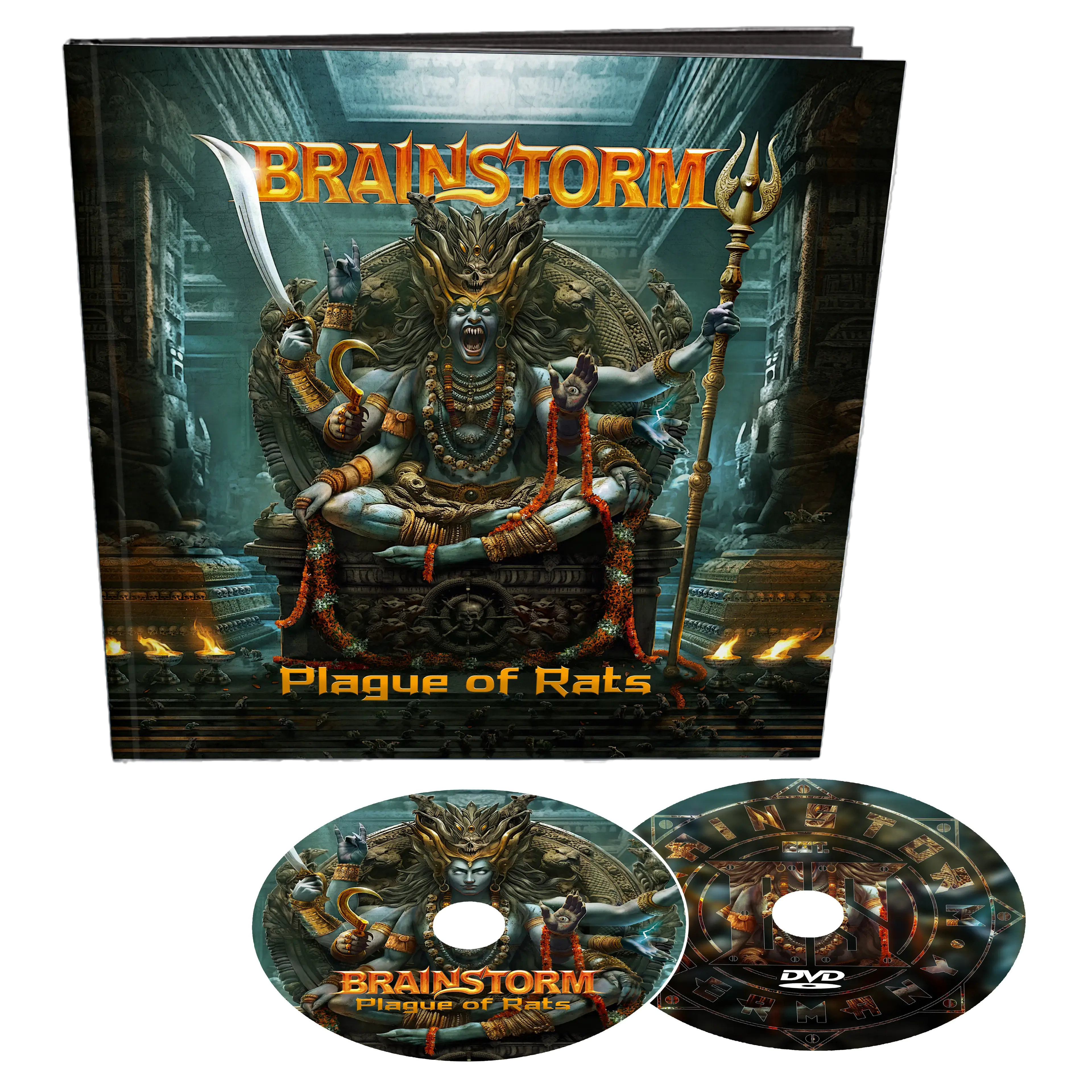 BRAINSTORM - Plague Of Rats · CD/DVD EARBOOK
