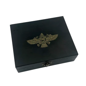 SUMERIAN TOMBS · Age of Eternal Night/As Sumer Thrones At Night | WOODEN TAPE BOX (Black Metal/Death Metal Tapes) · Picture 2