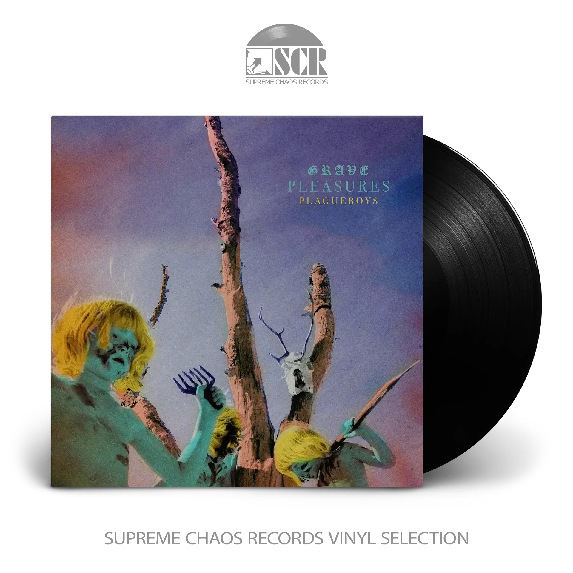 GRAVE PLEASURES · Plagueboys | BLACK LP (Hardrock Vinyl)