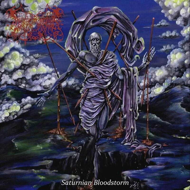 LAMP OF MURMUUR - Saturnian Bloodstorm [BLACK LP] 1