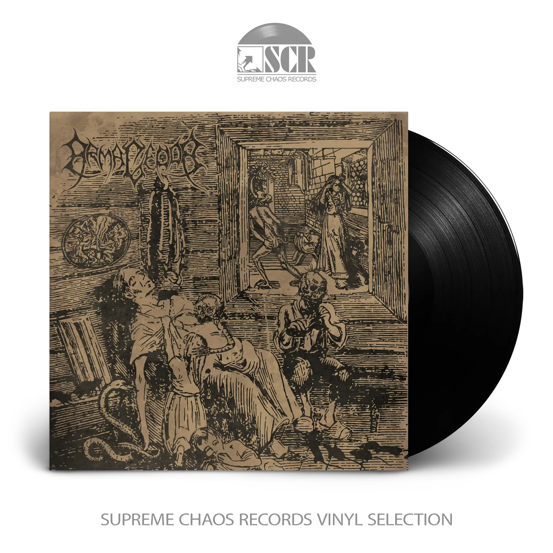 ARMAGEDDA · Svindeldjup Ättestup (Re-Release) | BLACK LP (Black Metal Vinyl)