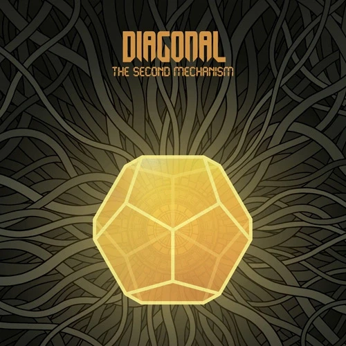 DIAGONAL · The Second Mechanism | TRANSPARENT ORANGE LP (Progressive Rock Vinyl) · Picture 1