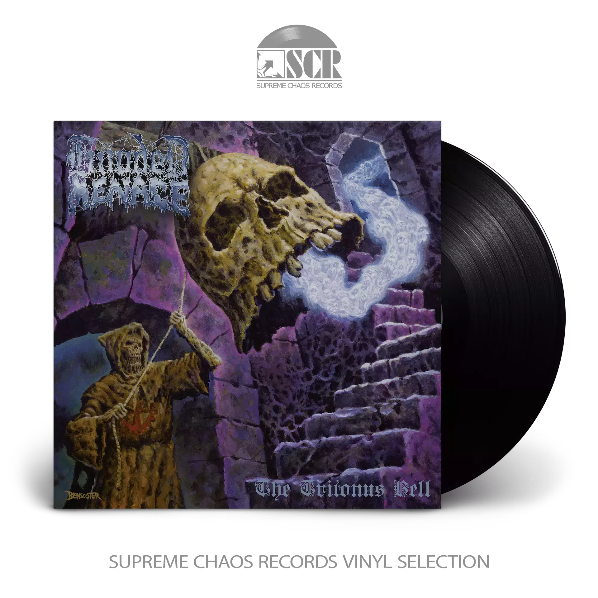 HOODED MENACE · The Tritonus Bell | BLACK LP (Doom Metal Vinyl)
