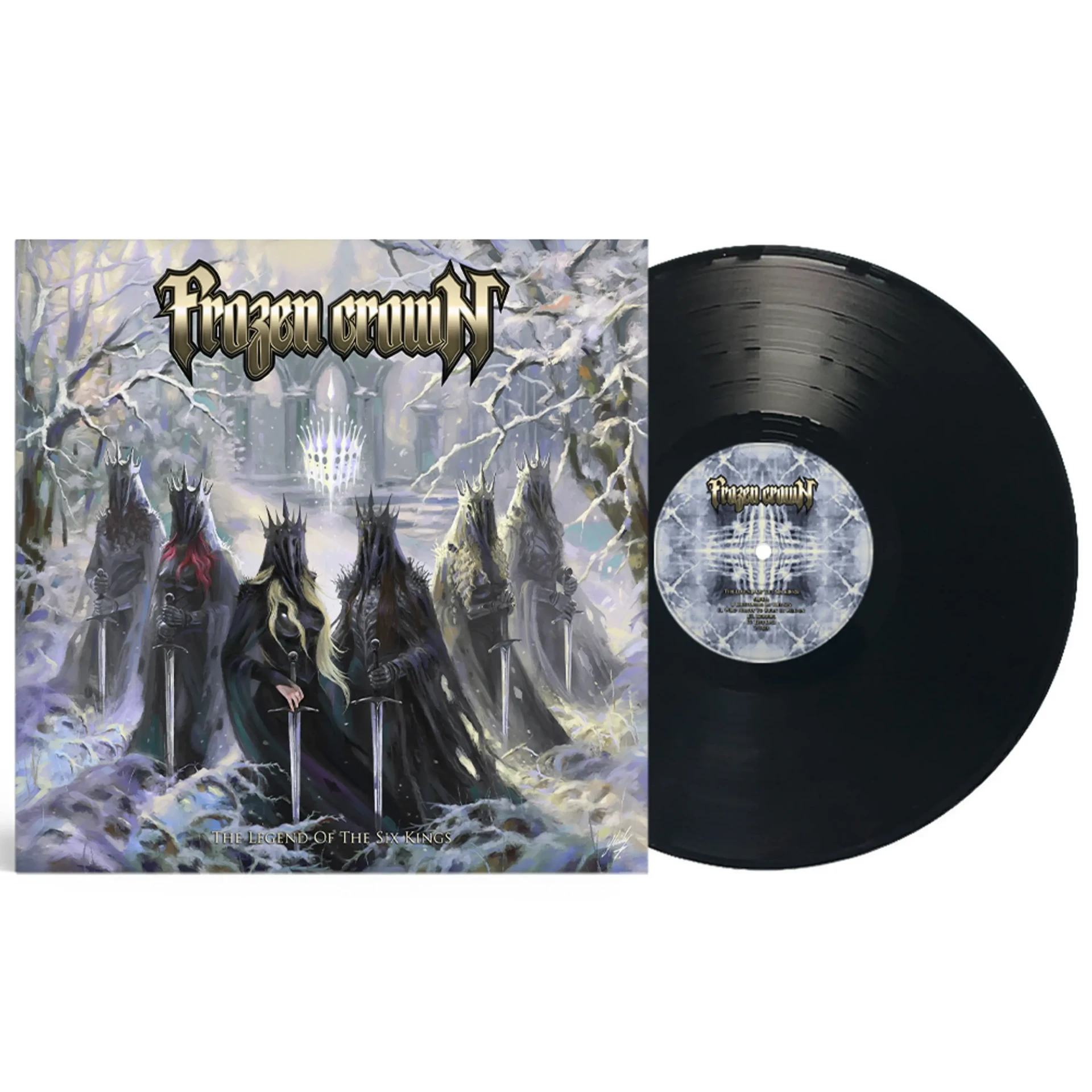 FROZEN CROWN · The Legend Of The Six Kings | BLACK LP (Power Metal Vinyl) · Picture 2