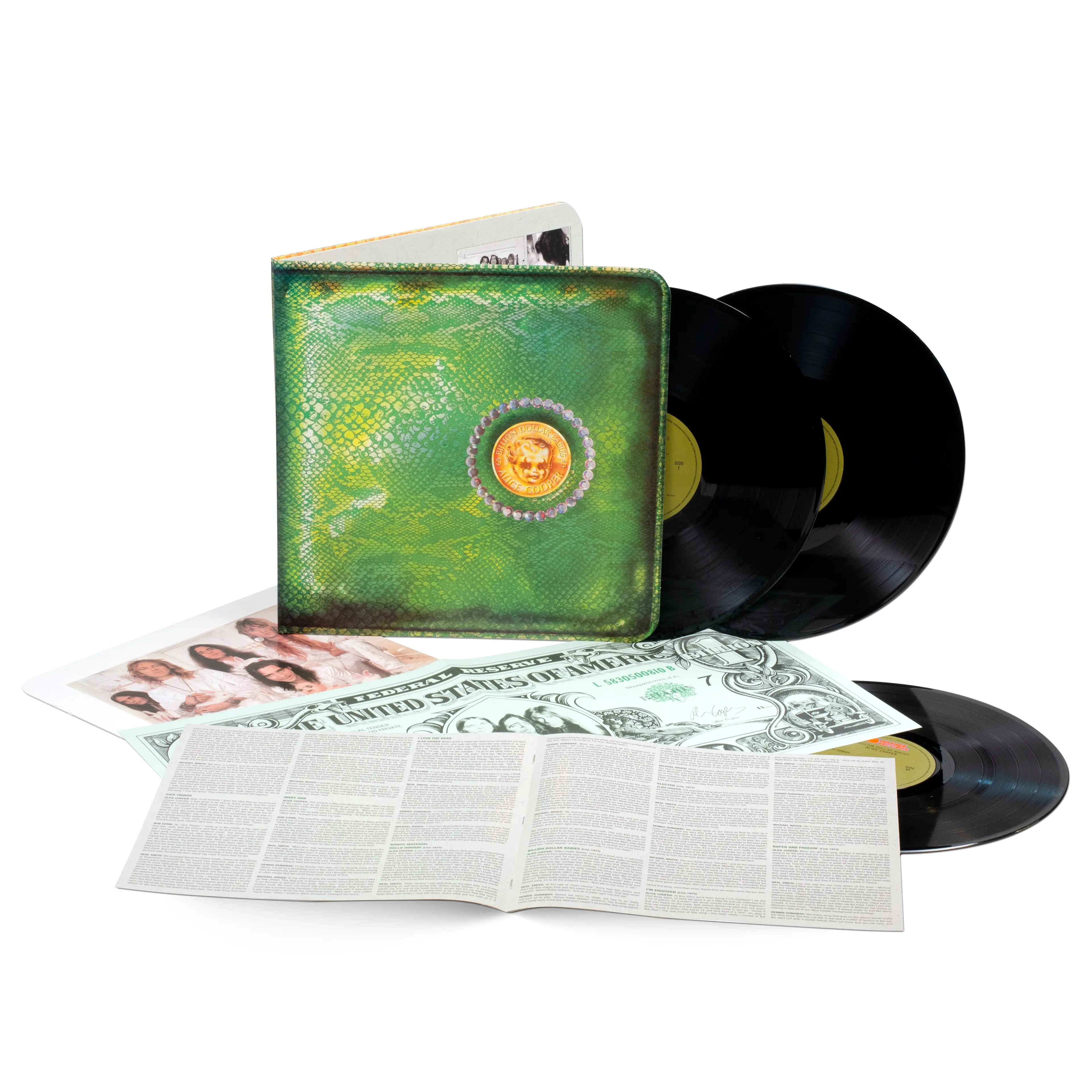 ALICE COOPER - Billion Dollar Babies (50th Anniversary) · 3LP (Shock Rock Vinyl)