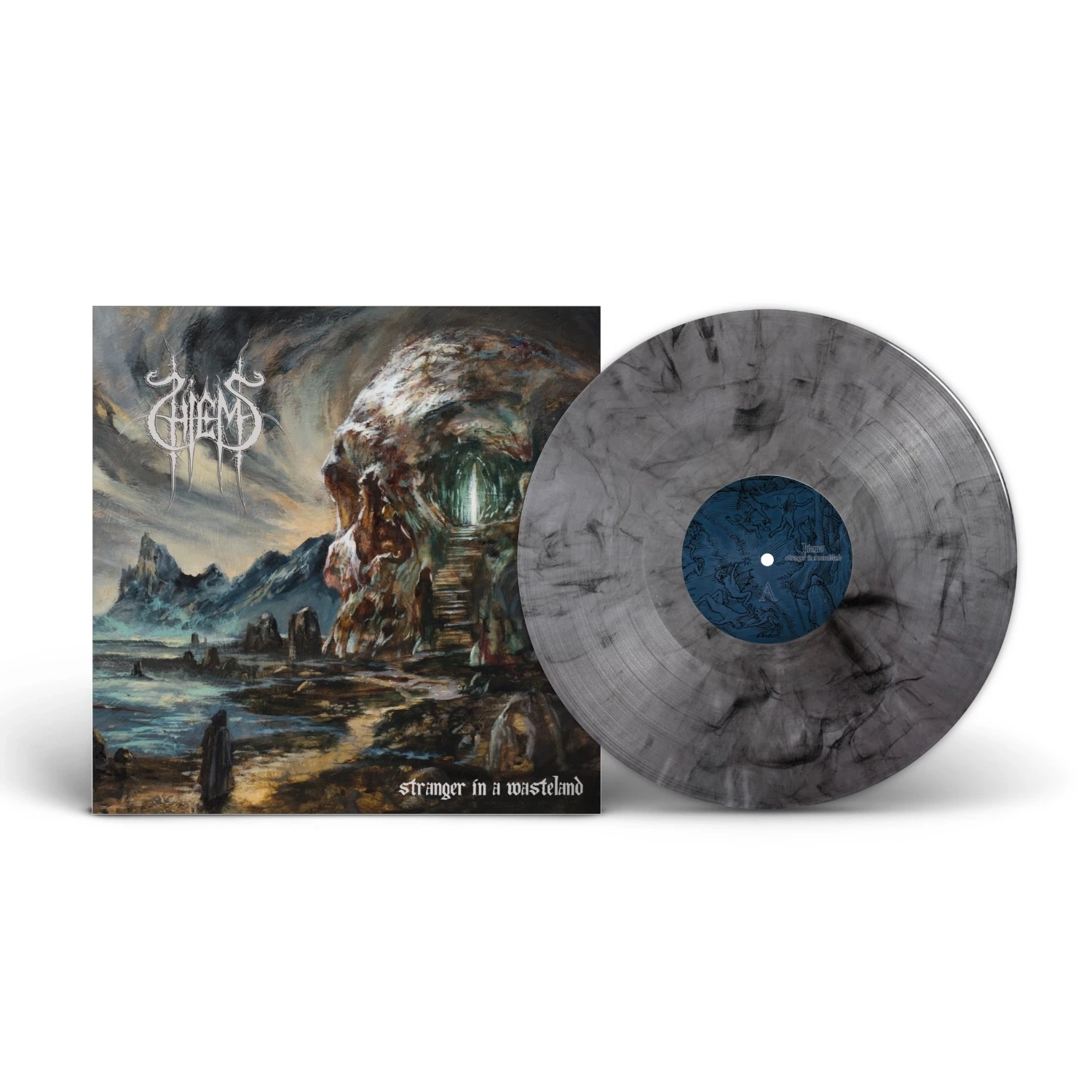 HIEMS · Stranger In A Wasteland | GREY MARBLED LP (Black Metal Vinyl)