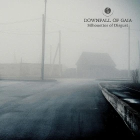 DOWNFALL OF GAIA · Silhouettes of Disgust | BLACK LP (Post Metal Vinyl) · Picture 1