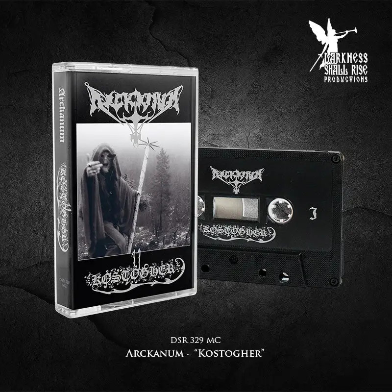 ARCKANUM · Kostogher | BLACK TAPE (Black Metal Tapes)