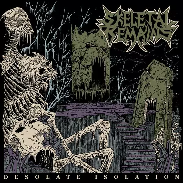 SKELETAL REMAINS · Desolate Isolation (10th Anniversary) | BLACK LP (Death Metal Vinyl) · Picture 1