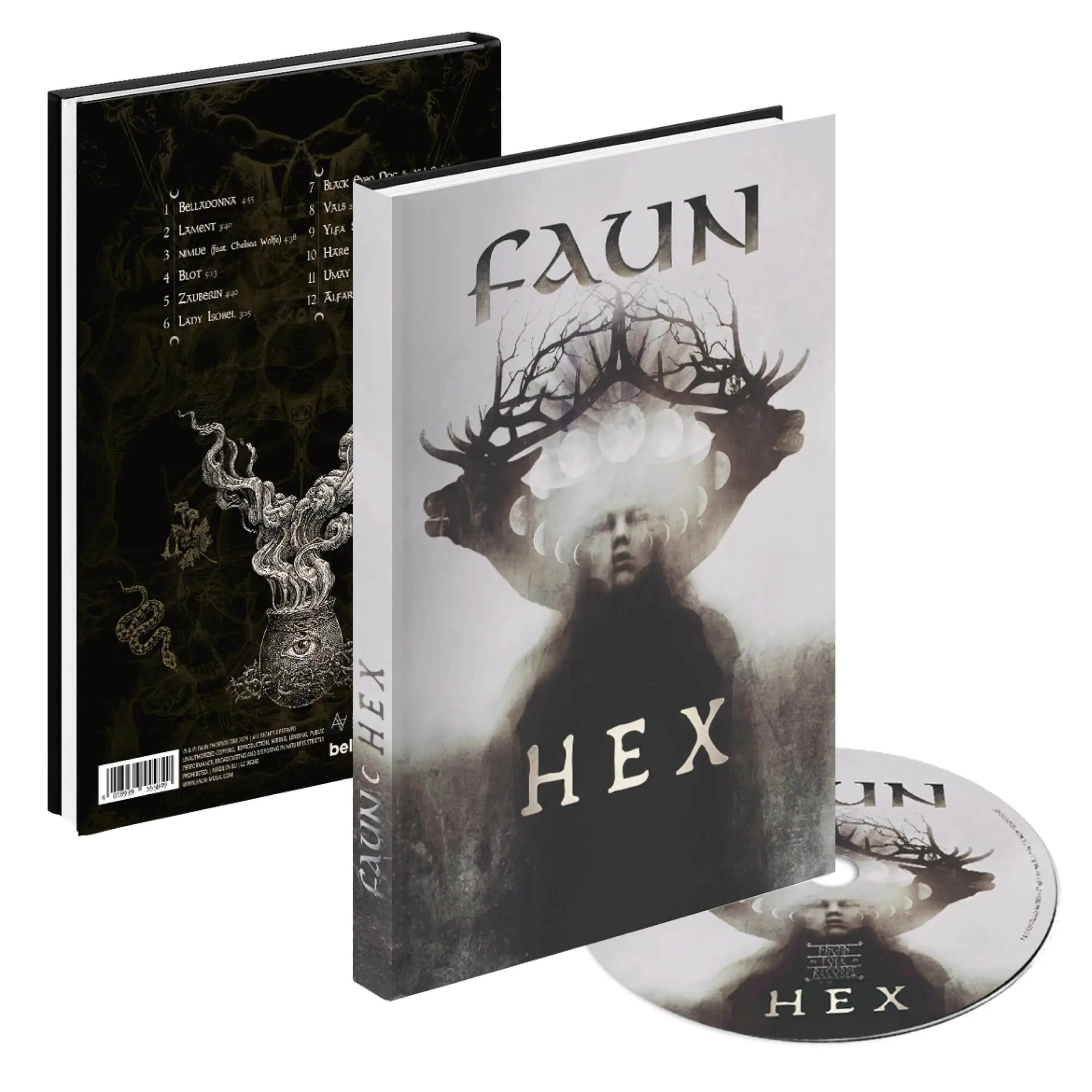 FAUN - Hex · DELUXE 2CD ARTBOOK (Pagan Folk/Medieval Folk CDs)