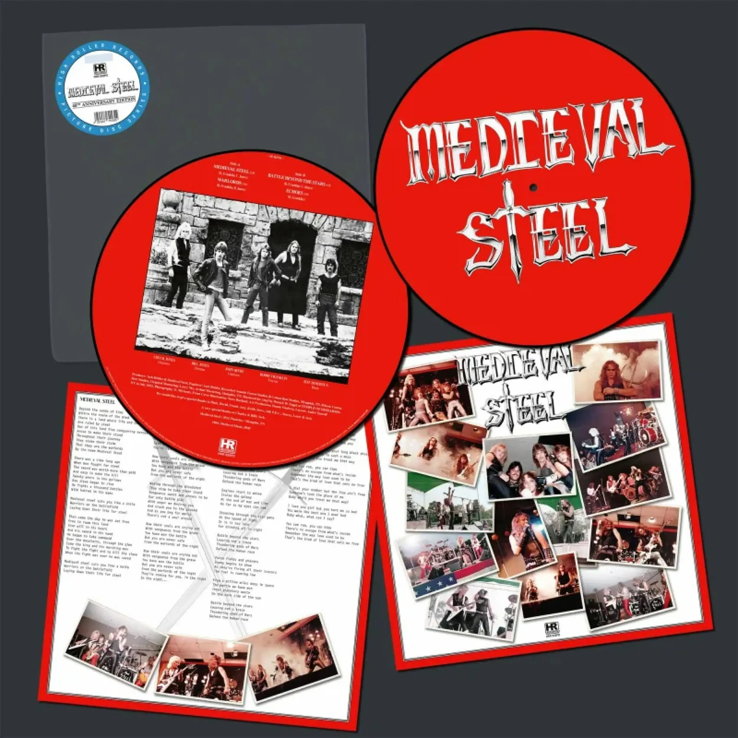 MEDIEVAL STEEL · Medieval Steel | PICTURE LP (Heavy Metal Vinyl)