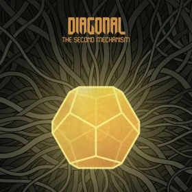 DIAGONAL · The Second Mechanism | TRANSPARENT ORANGE LP (Progressive Rock Vinyl) · Picture 1