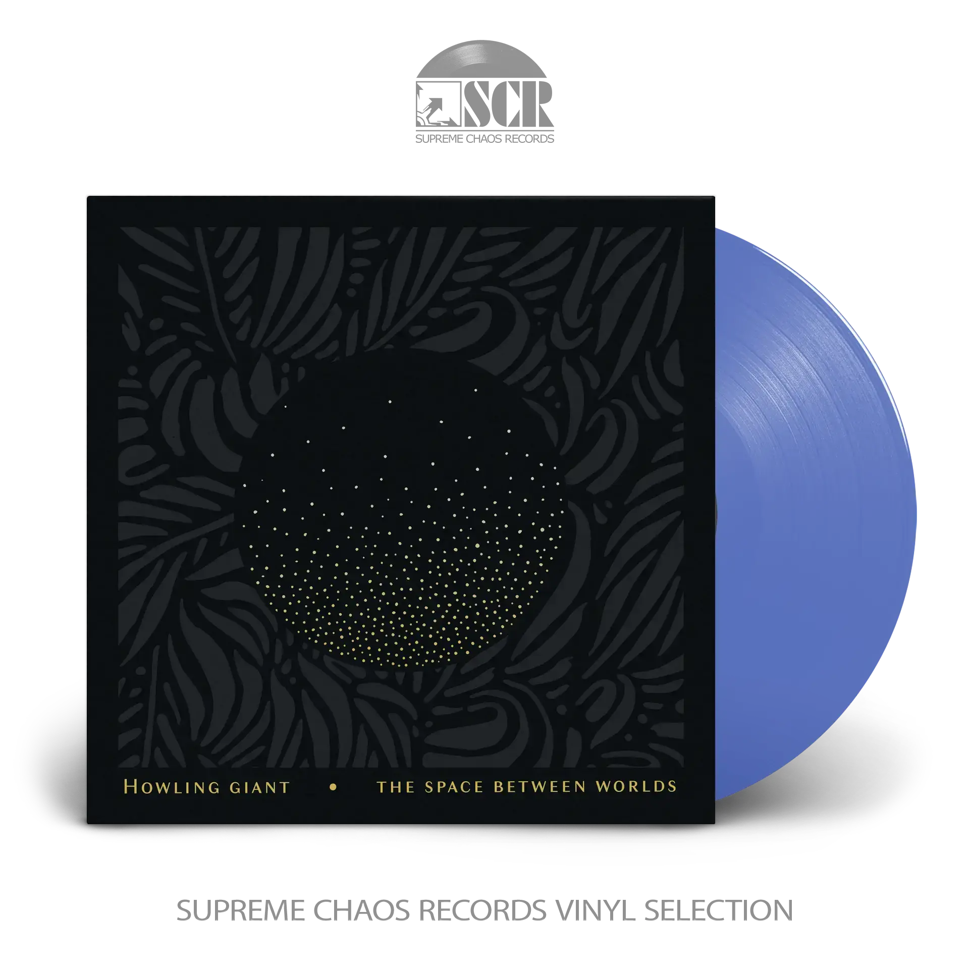 HOWLING GIANT - The Space Between Worlds · TRANSPARENT BLUE LP (Psychedelic Rock/Stoner Rock Vinyl)