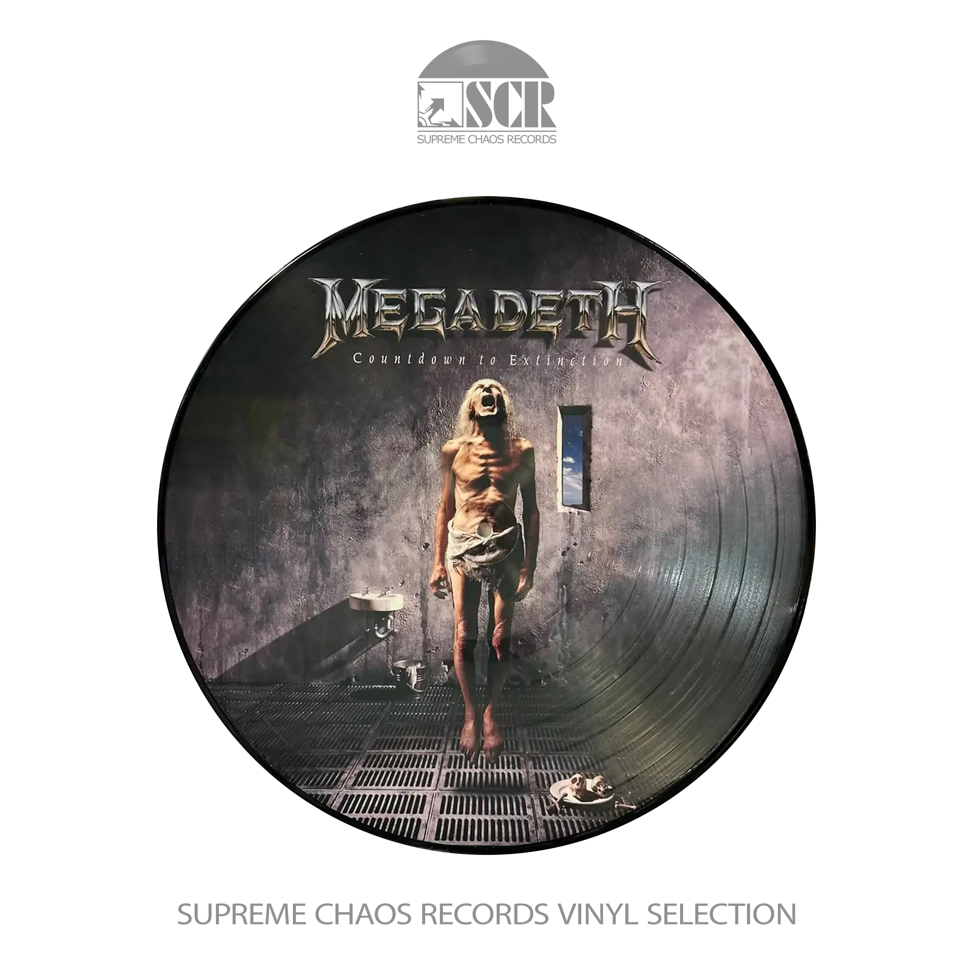 MEGADETH - Countdown To Extinction · PICTURE LP (Heavy Metal/Thrash Metal Vinyl)