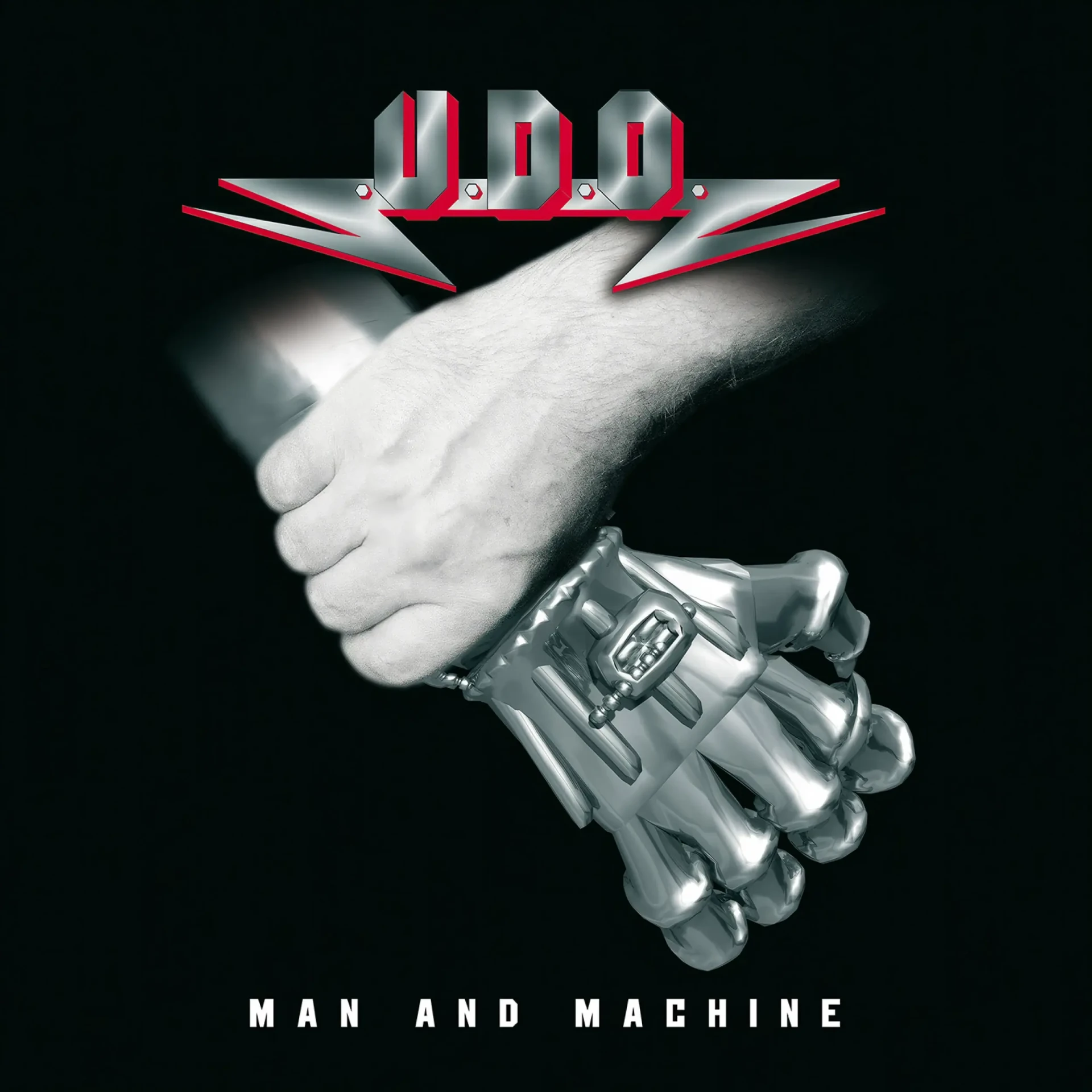 U.D.O. - Man And Machine · WHITE LP (Hard Rock Vinyl) · Bild 1
