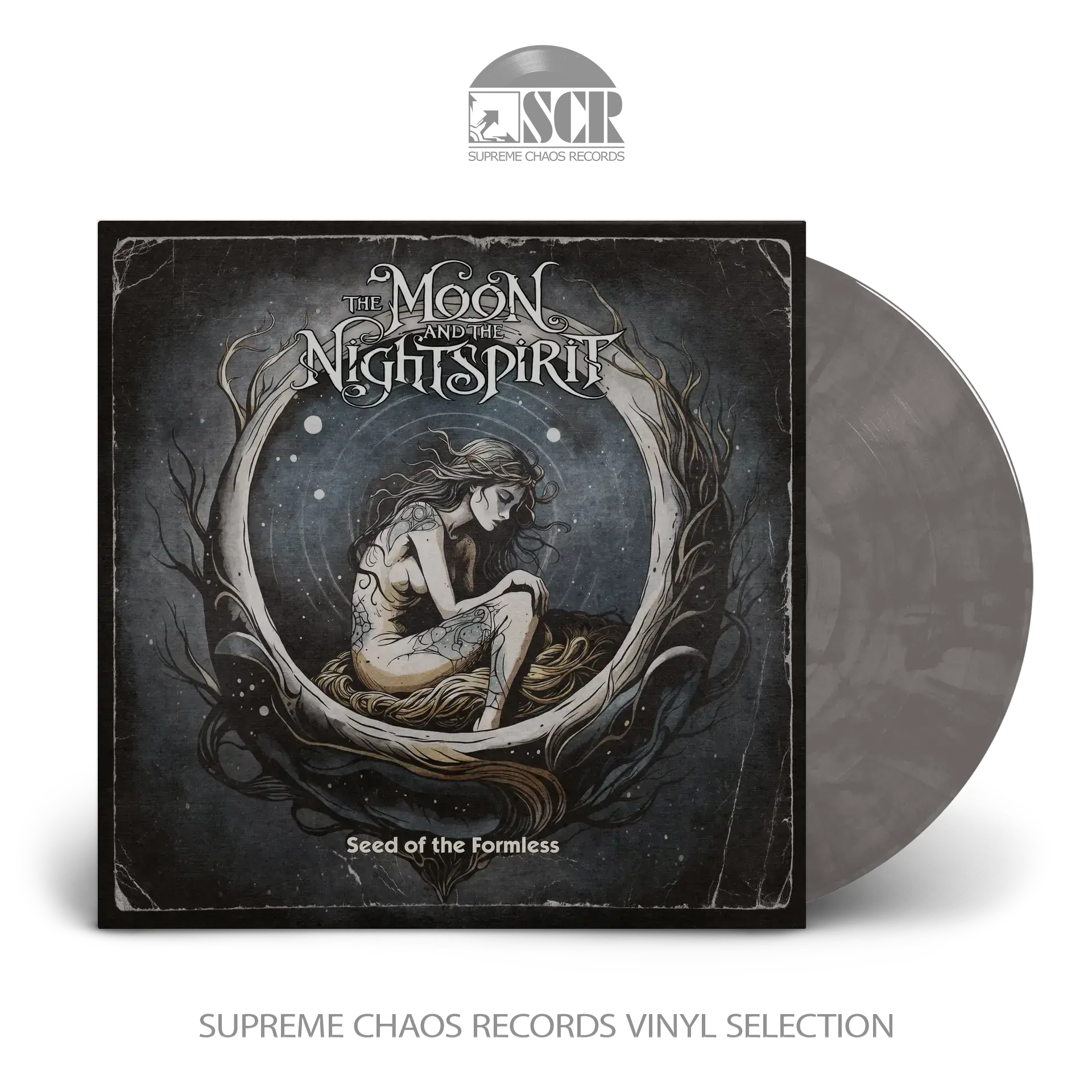 THE MOON AND THE NIGHTSPIRIT - Seed Of The Formless · CRYSTAL CLEAR/BLACK MARBLED LP (Post Metal/Progressive Rock Vinyl)