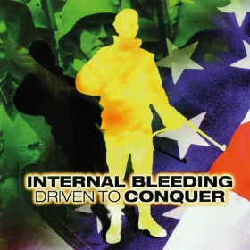 INTERNAL BLEEDING · Driven To Conquer | TRANSPARENT BLUE 2LP (Brutal Death Metal Vinyl) · Picture 1