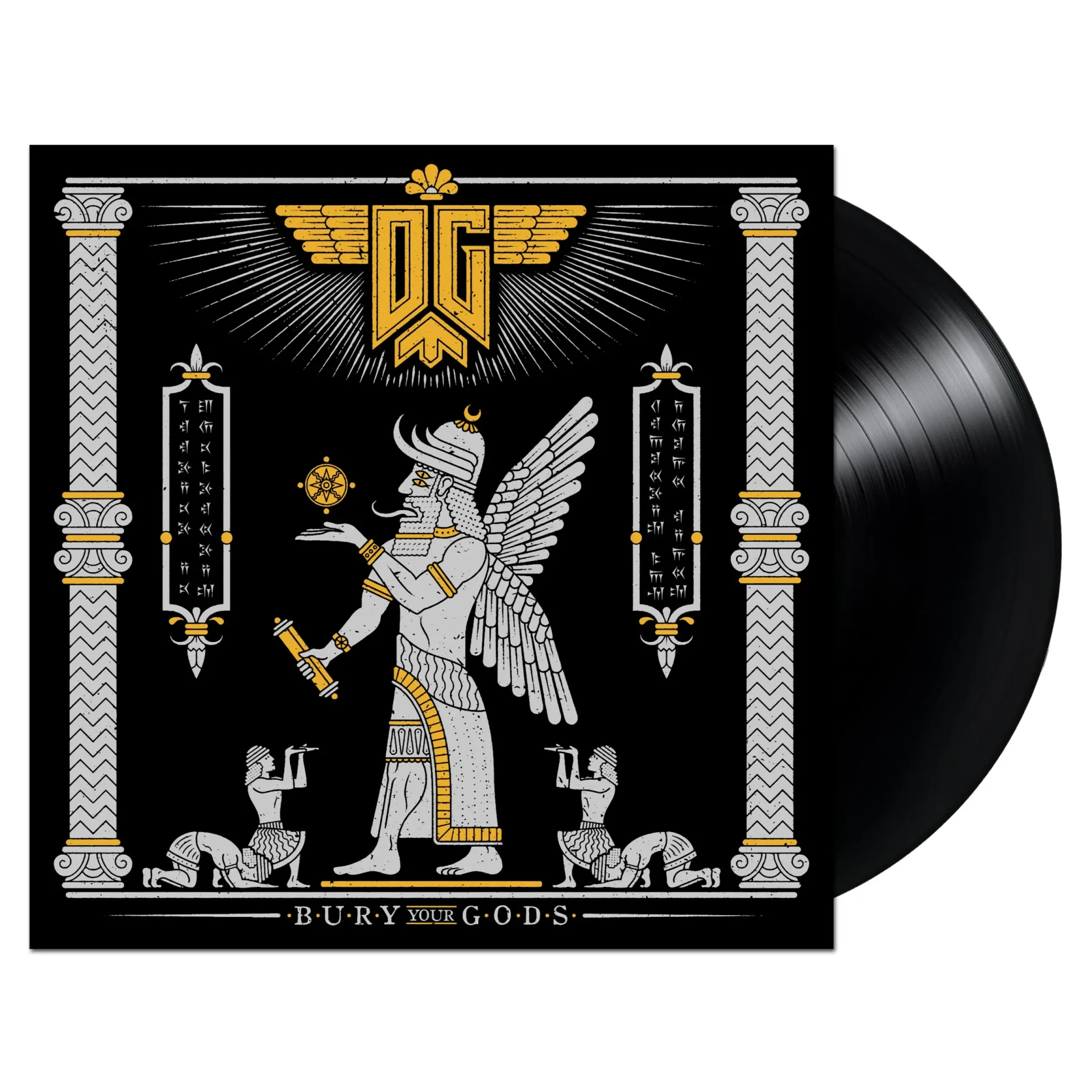 DELIVER THE GALAXY - Bury Your Gods · BLACK LP (Melodic Death Metal Vinyl)