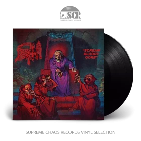 DEATH · Scream Bloody Gore | BLACK LP (Death Metal Vinyl)