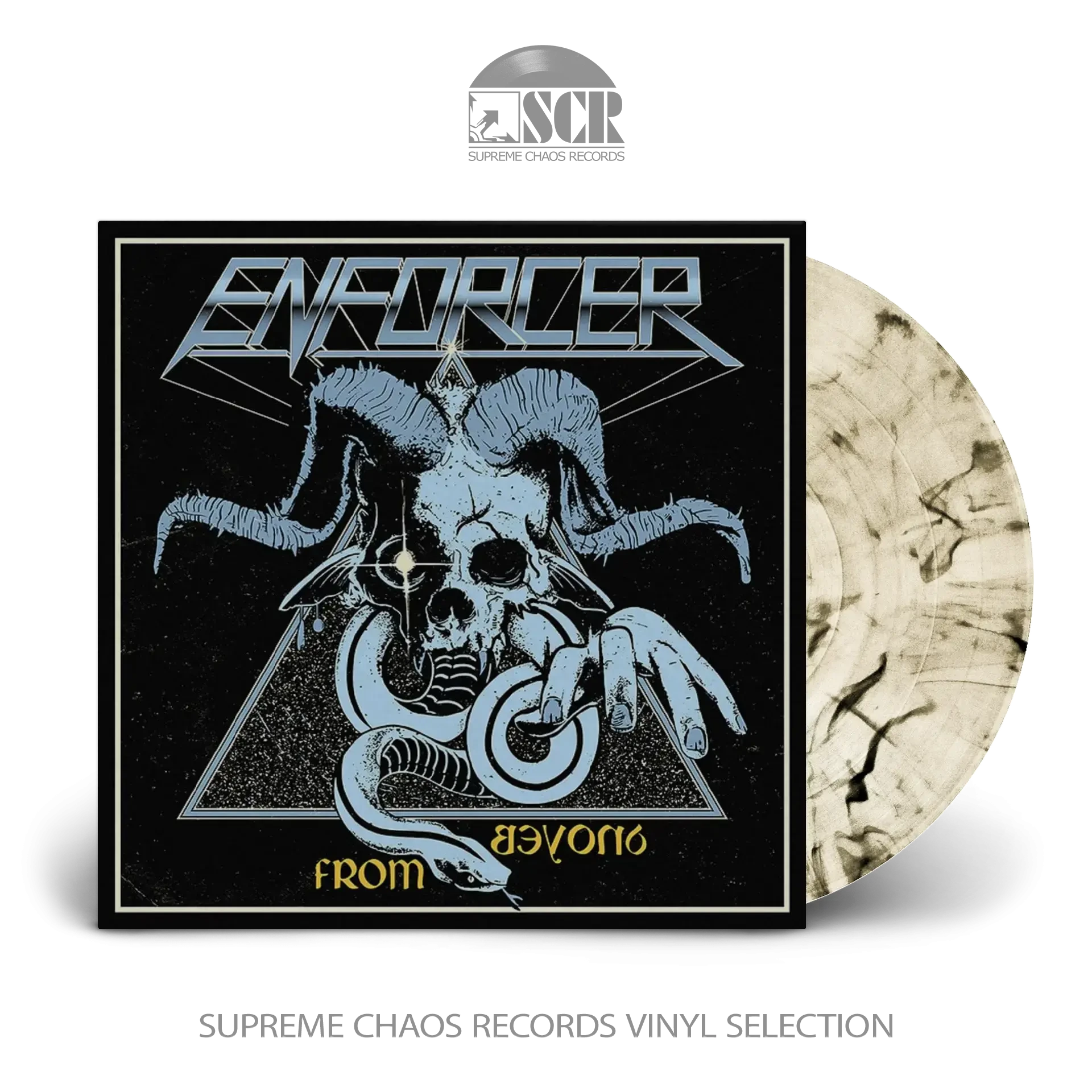 ENFORCER · From Beyond | SMOKE NATURE/BLACK LP (Heavy Metal Vinyl)