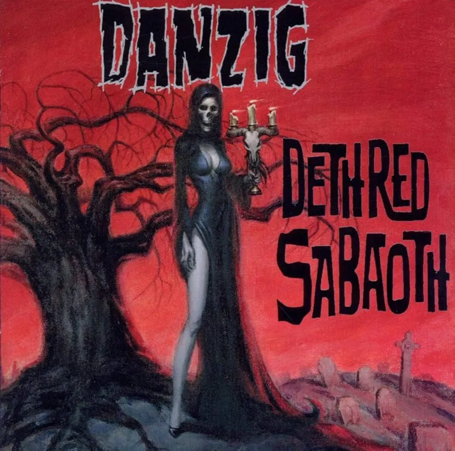 DANZIG · Deth Red Sabaoth | RED/BLACK LP (Heavy Metal Vinyl) · Picture 1
