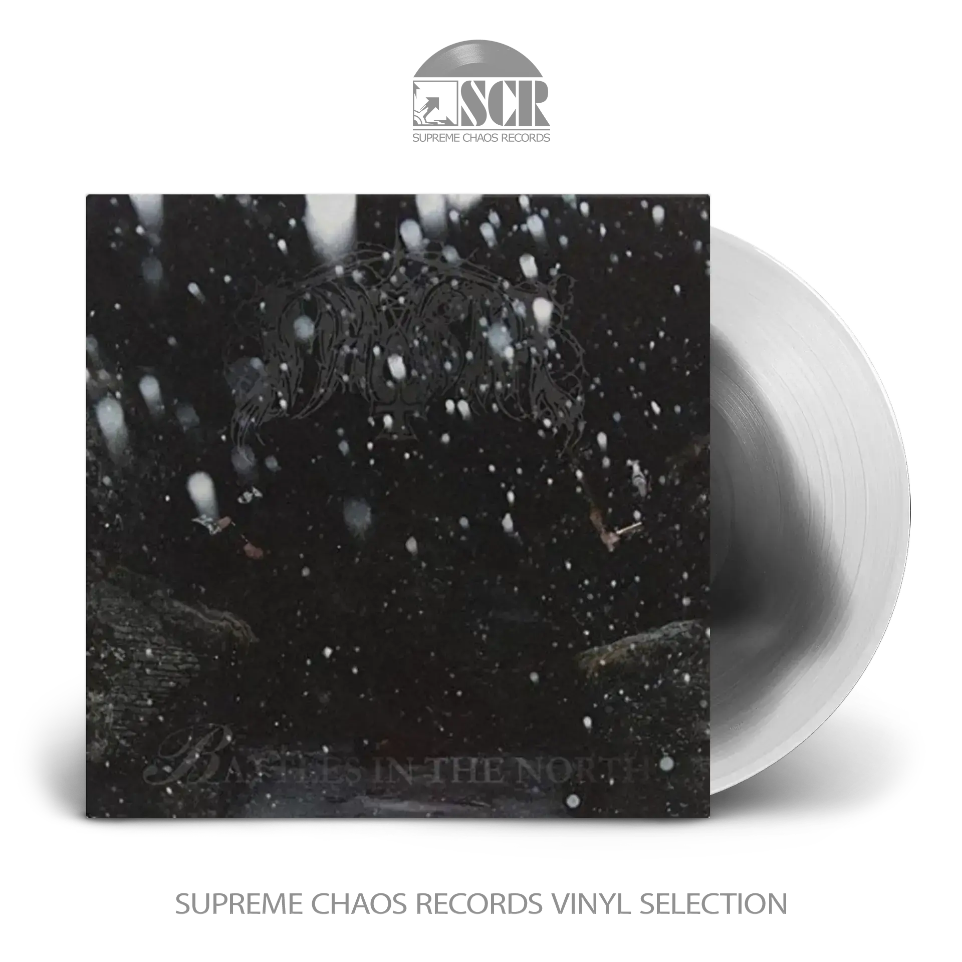 IMMORTAL - Battles In The North · BLACK/WHITE MERGE LP (Black Metal Vinyl)