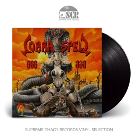 COBRA SPELL · 666 | BLACK LP (Glam Metal Vinyl)