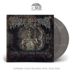 CRADLE OF FILTH · Dusk And Her Embrace (The Original Sin) | CREAM CLEAR/BLACK MARBLED 2LP (Gothic Metal/Black Metal Vinyl)