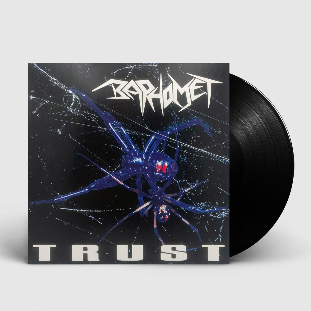 BAPHOMET · Trust | BLACK LP (Thrash Metal Vinyl)