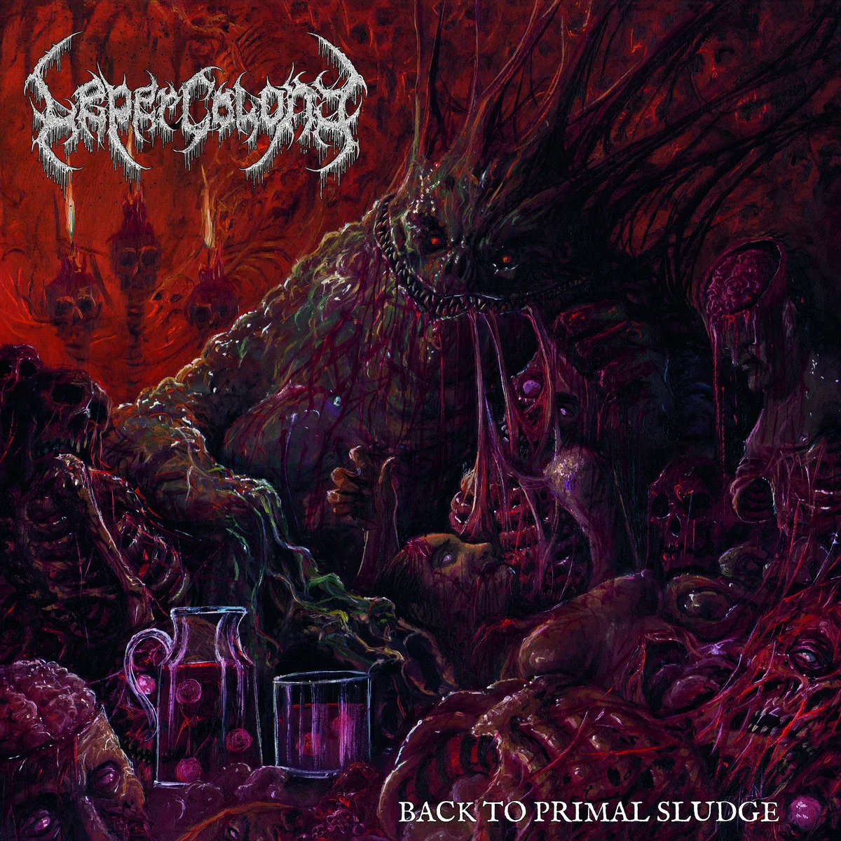LEPER COLONY · Back To Primal Sludge | BLACK LP (Death Metal Vinyl) · Picture 1