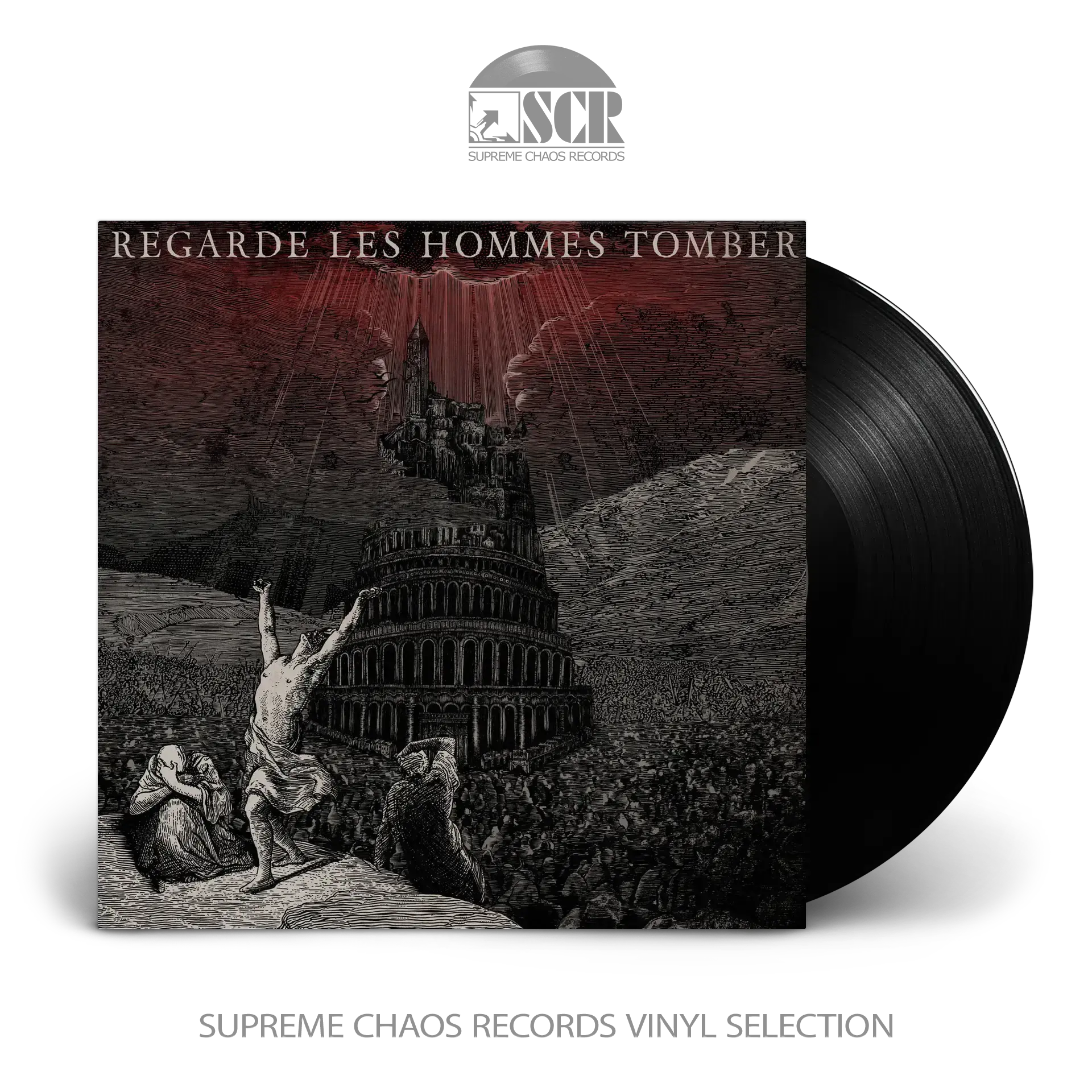 REGARDE LES HOMMES TOMBER · Regarde les Hommes Tomber | BLACK LP (Black Metal Vinyl)