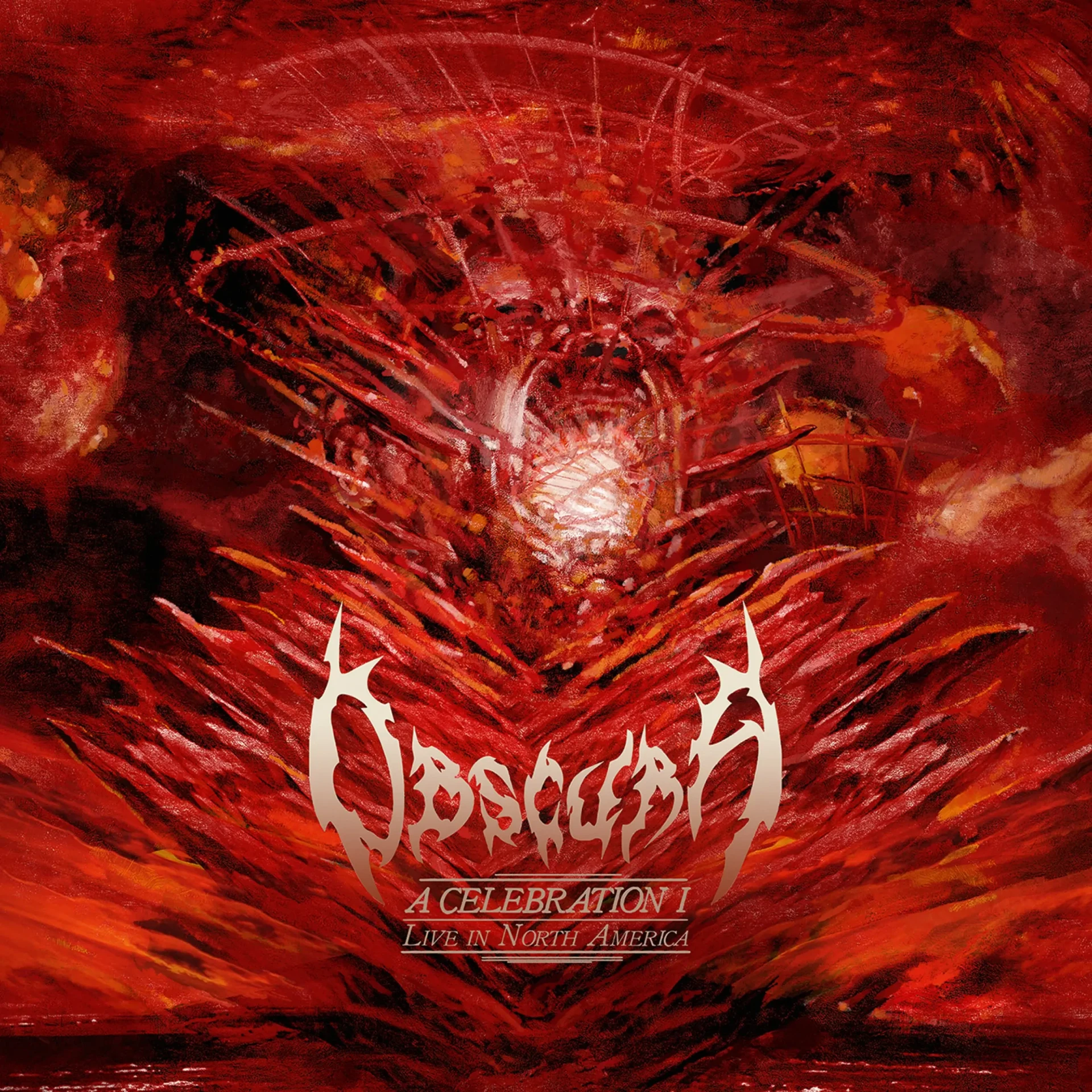 OBSCURA · A Celebration I - Live in North America | TRANSPARENT RED DOUBLE VINYL (Death Metal Vinyl) · Picture 1
