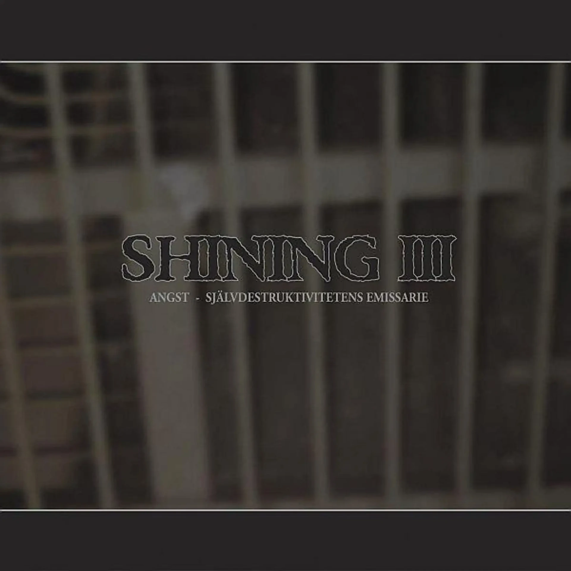 SHINING - III: Angst · CRYSTAL CLEAR LP (Black Metal Vinyl) · Picture 1